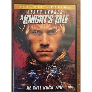 A Knight'S Tale (DVD, 2001) Heath Ledger, Excellent Condition
